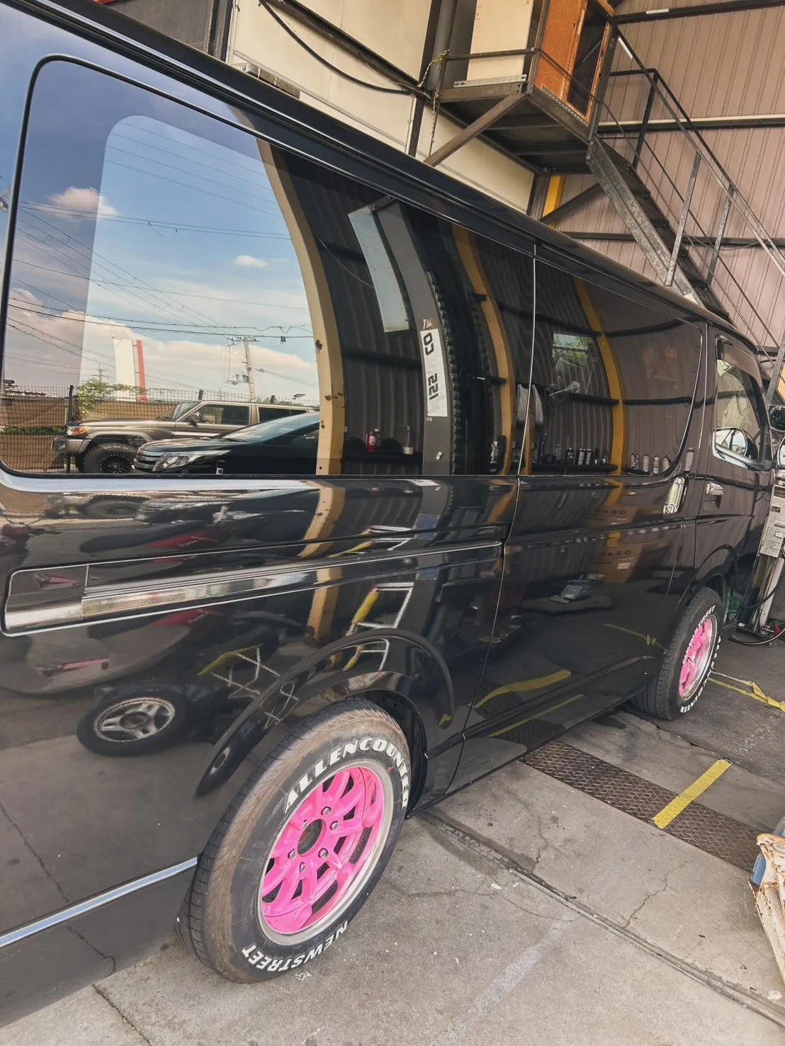 ハイエースご納車👏